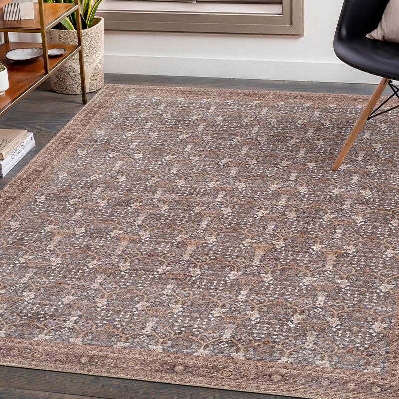 Sadie Ethnic Carpet - Charcoal media 3
