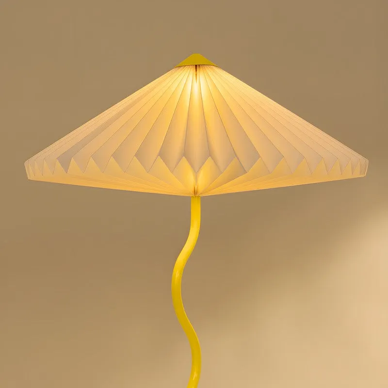 Fig Living Wavy Floor Lamp- Canary Yellow media 4