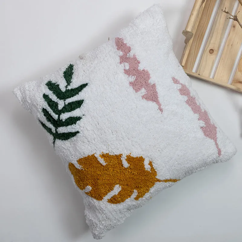 Ferna II Tufted Cushion Cover - White media 5