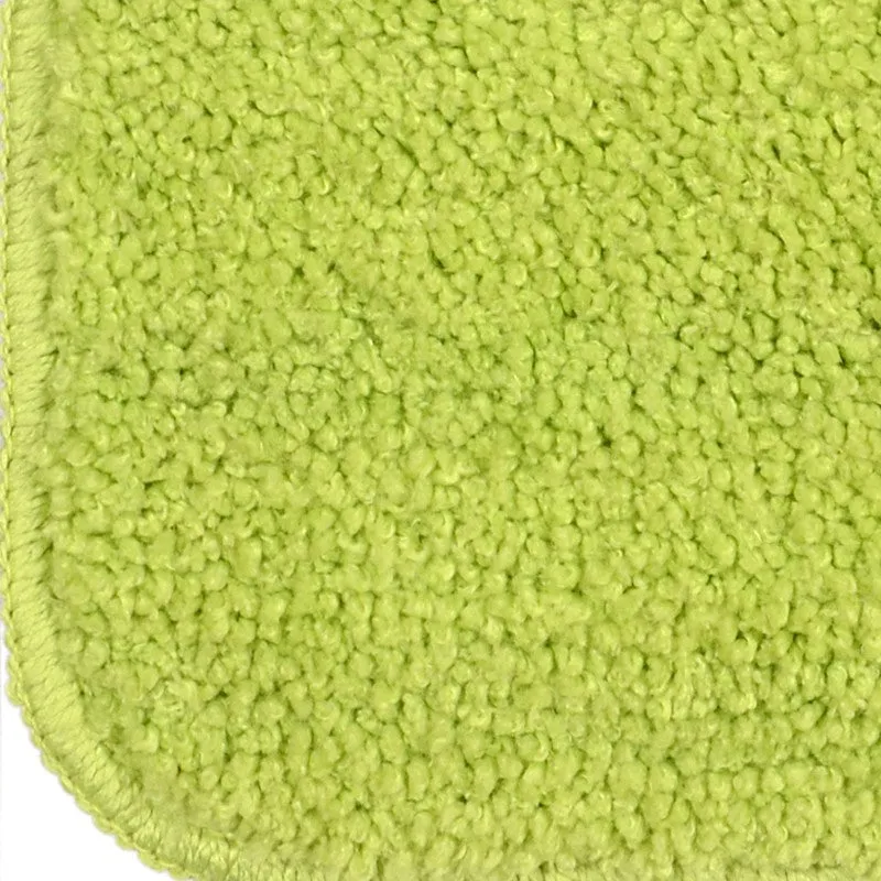 Minimal Mist Microfiber Bath Mats (Green) - Set of Two media 8