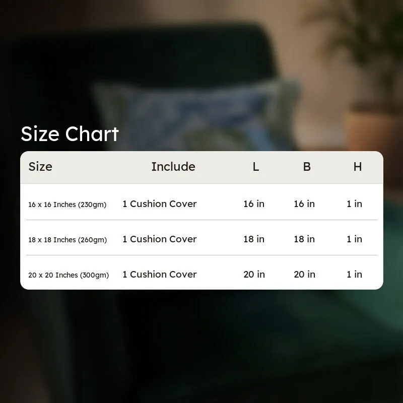 EdenPetals Cushion Covers - Blue media 7