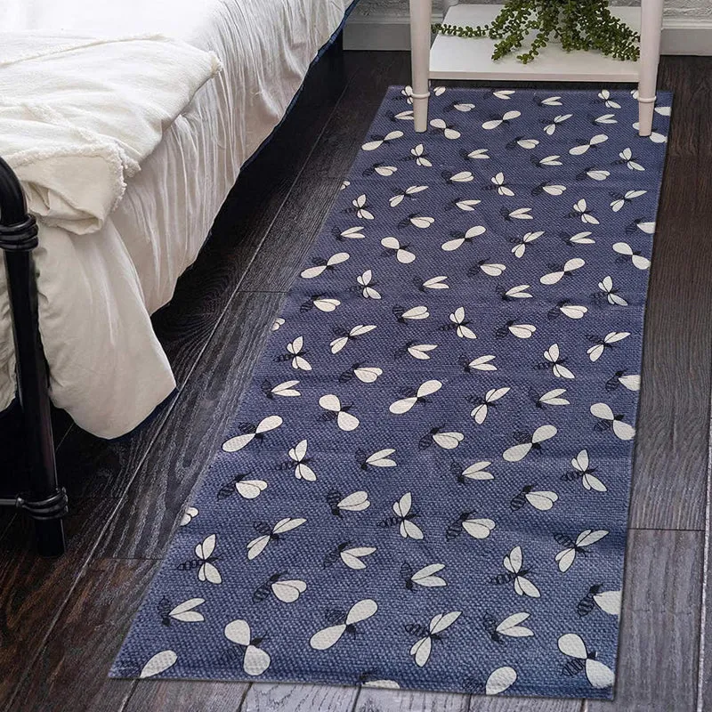 Sofstep Cotton Runner Rug - Blue media 1