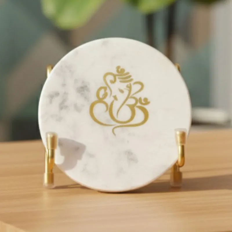 Ganapthi Marble Spiritual Religious Accent media 1