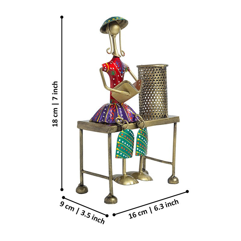 Rural Lady Stationary Stand media 10