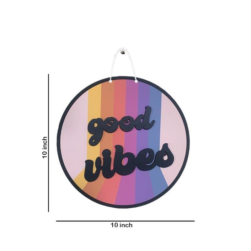Good Vibes MDF Wall Accent - Rainbow media 5