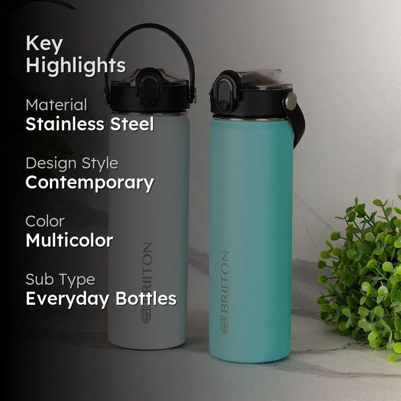 Fizz Fantasia Bottle (White & Sky Blue, 750 mL Each) - Set Of Two media 2