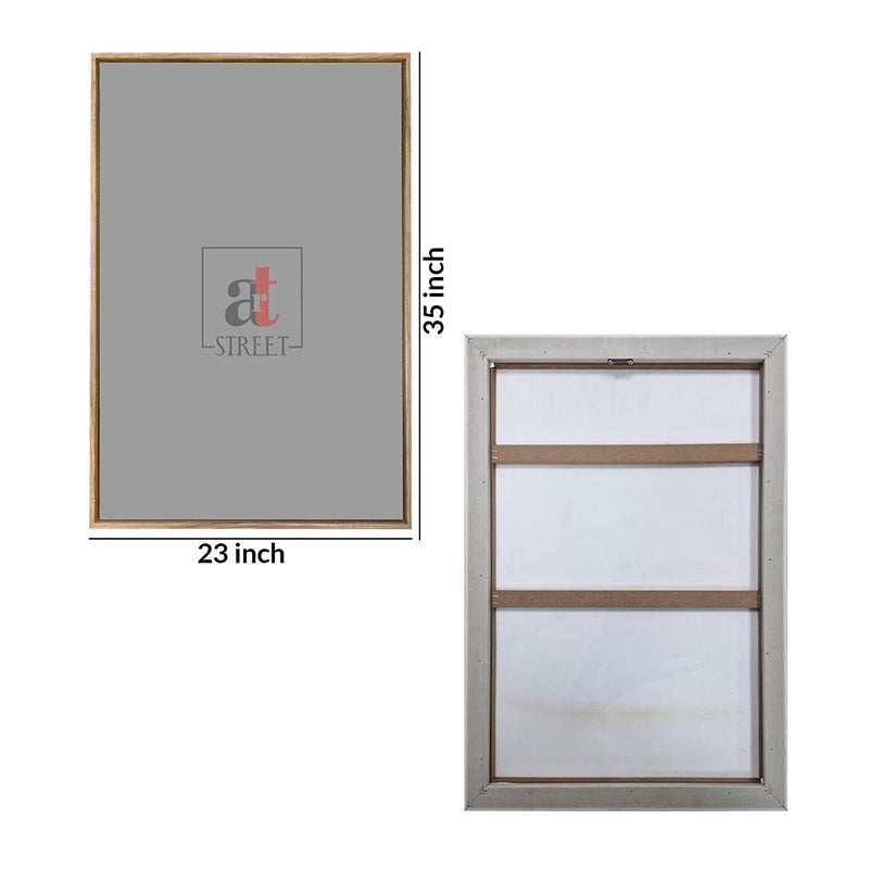 Earthbound Canvas Abstract Wall Art With Frame media 7