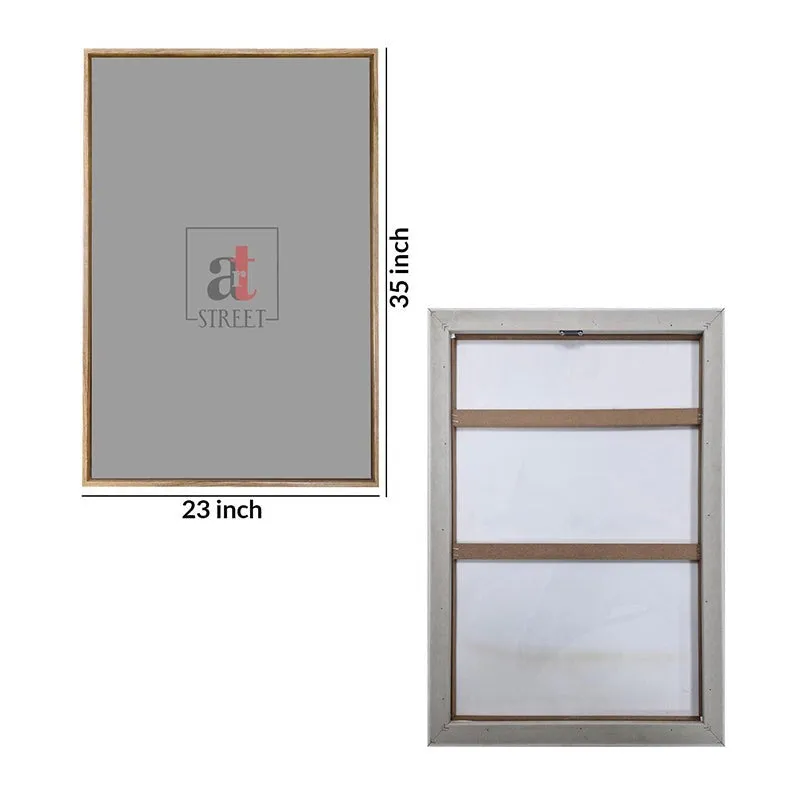 Earthbound Canvas Abstract Wall Art With Frame media 7
