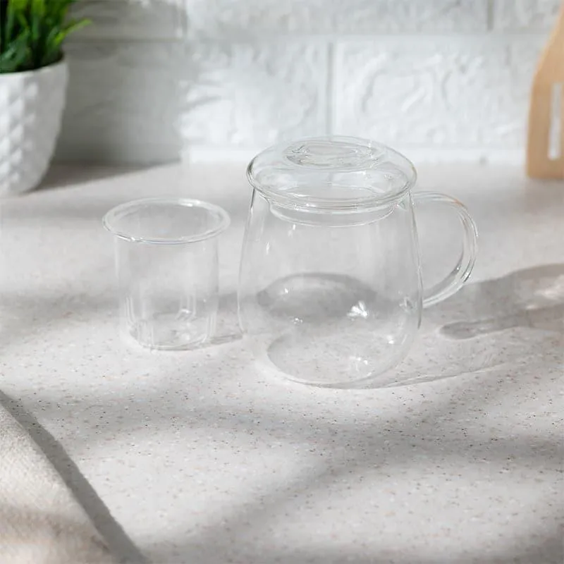 Mocha Glass Coffee Mug (300 mL) media 4
