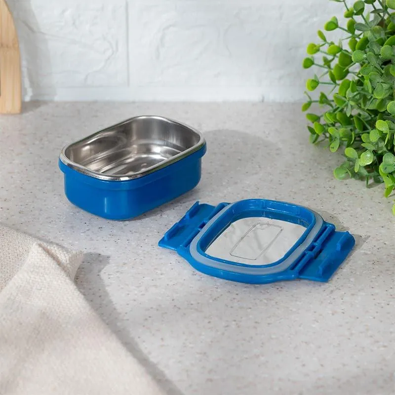 Arenda Microwave Safe Lunch Box (Dark Blue) - 150 mL media 3