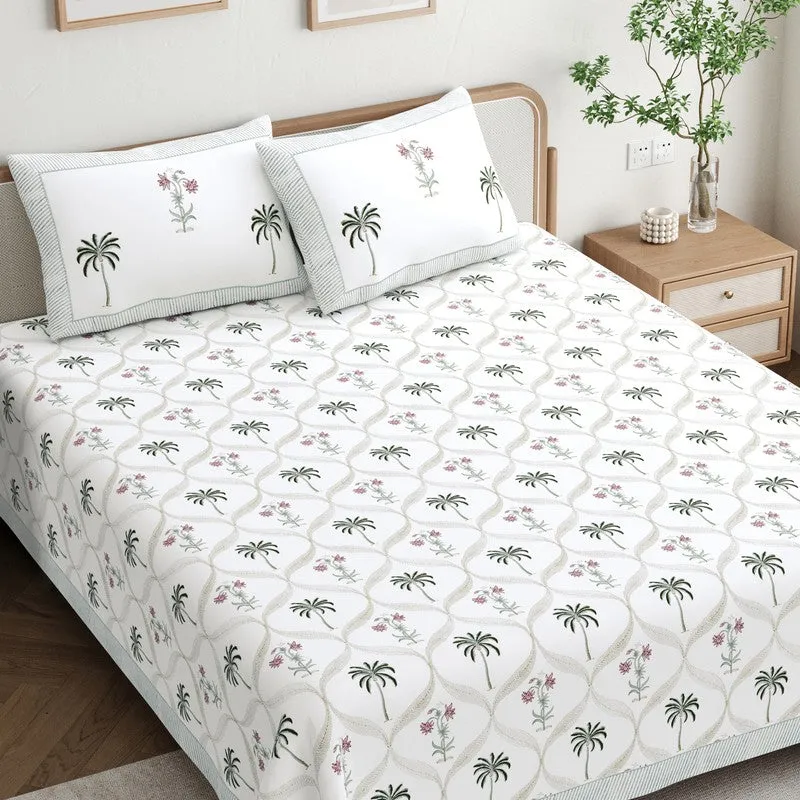 CocoFlora Cotton Bedsheet - 200 TC media 3