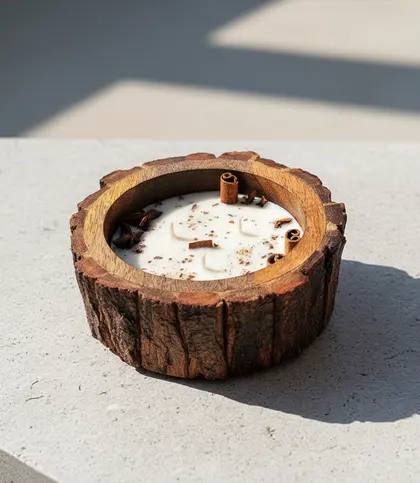 Soy Wax · Mango Wood