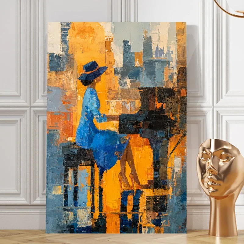 Piano Reverie Canvas Wall Art media 8