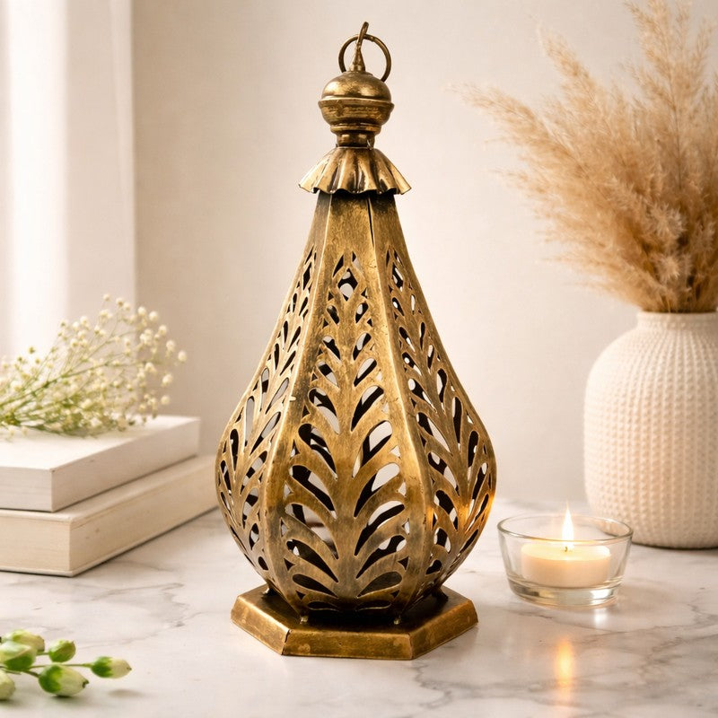 Royal Hanging Elegance Iron Tealight Candle Holder