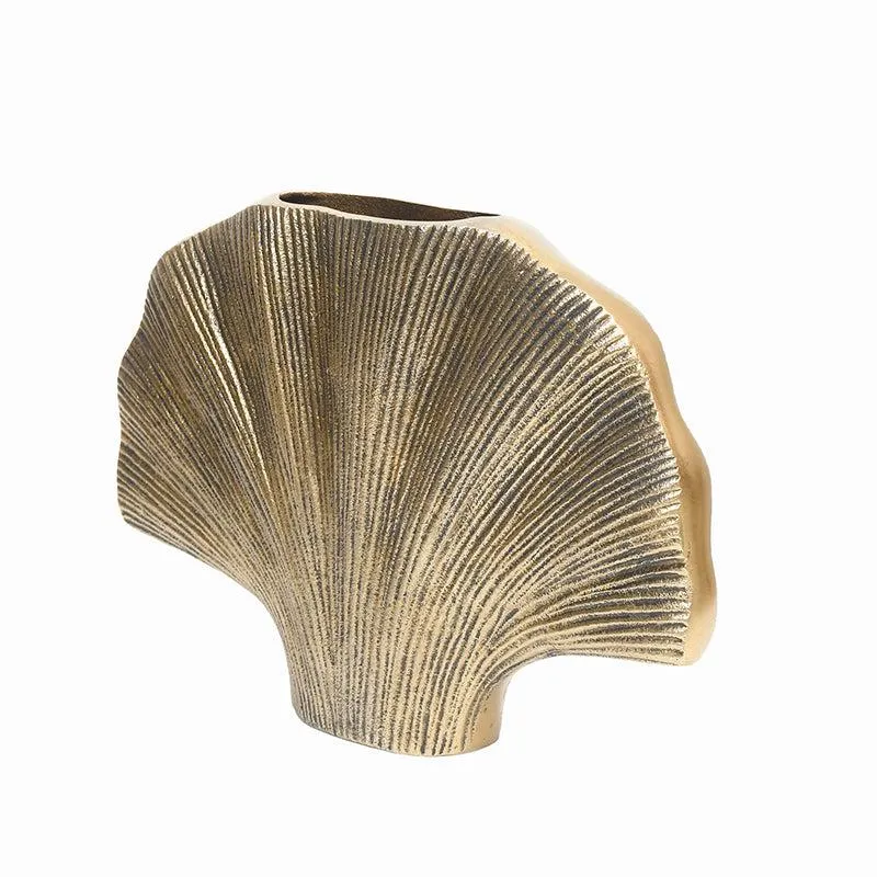 Sea Treasure Vase - Antique Gold media 3