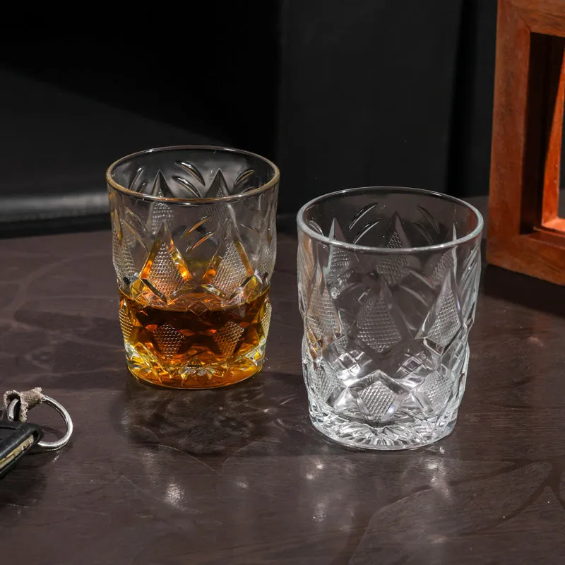 Olivar Whiskey Glass(385 mL) - Set Of Two media 6