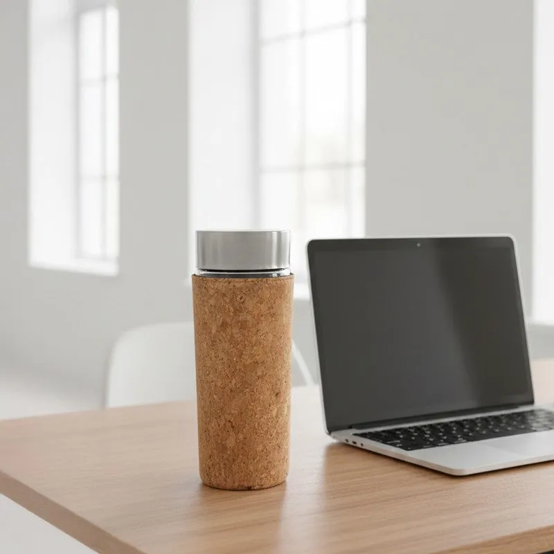 Vintara Water Bottle (Beige) - 500 mL media 4