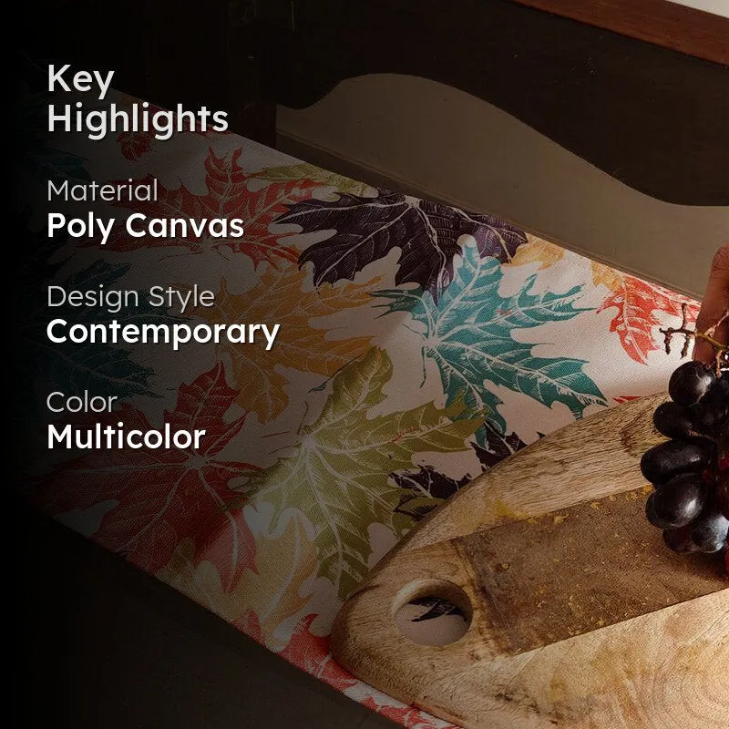 Autumn Lora Poly Canvas Table Runner media 2