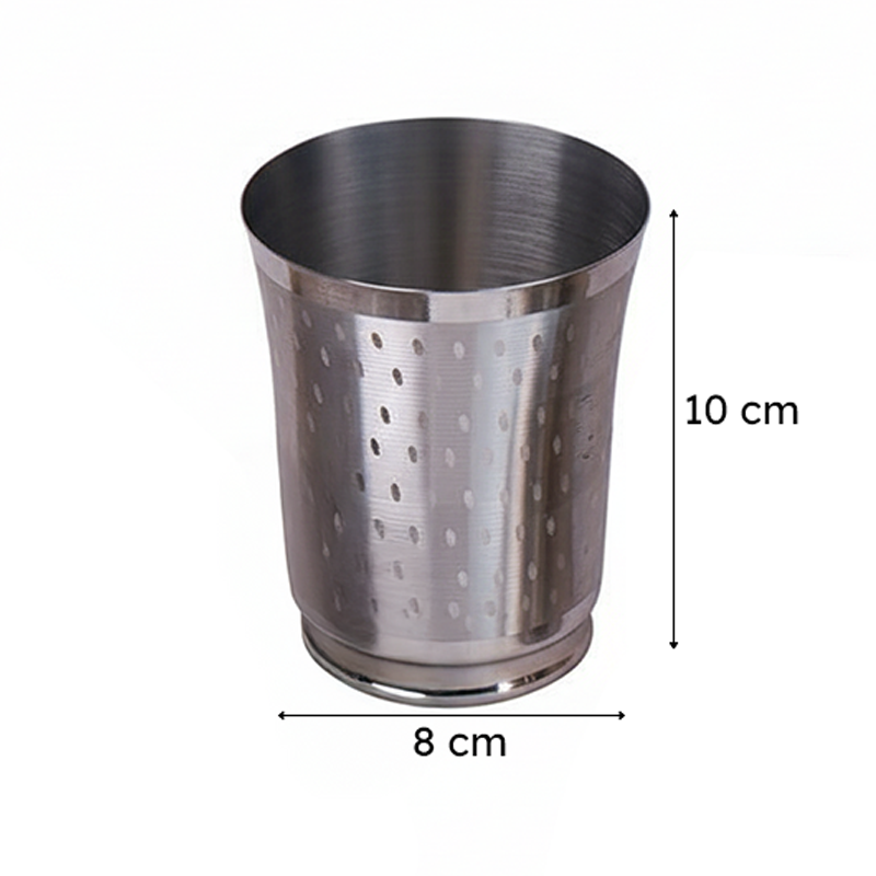 Mafine Stainless Steel Tumbler (300 ML) - Set Of Six media 5