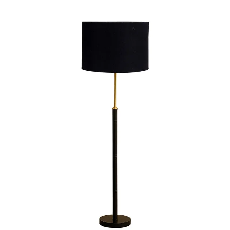 Nordic Glow Wooden Floor Lamp - Black media 5