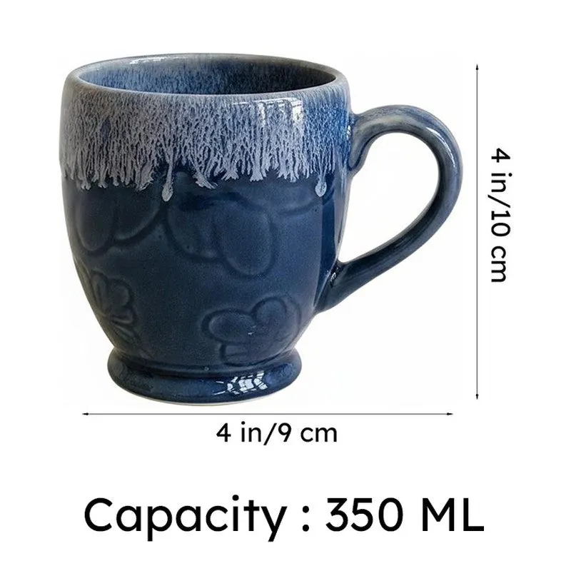 Ember Ceramic Coffee Mug (350 mL Each) - Set of Two media 7