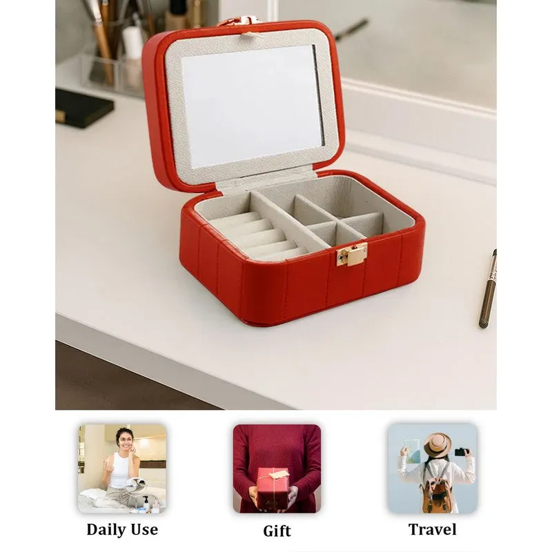 UrbanCharm Faux Leather Jewel Box media 5