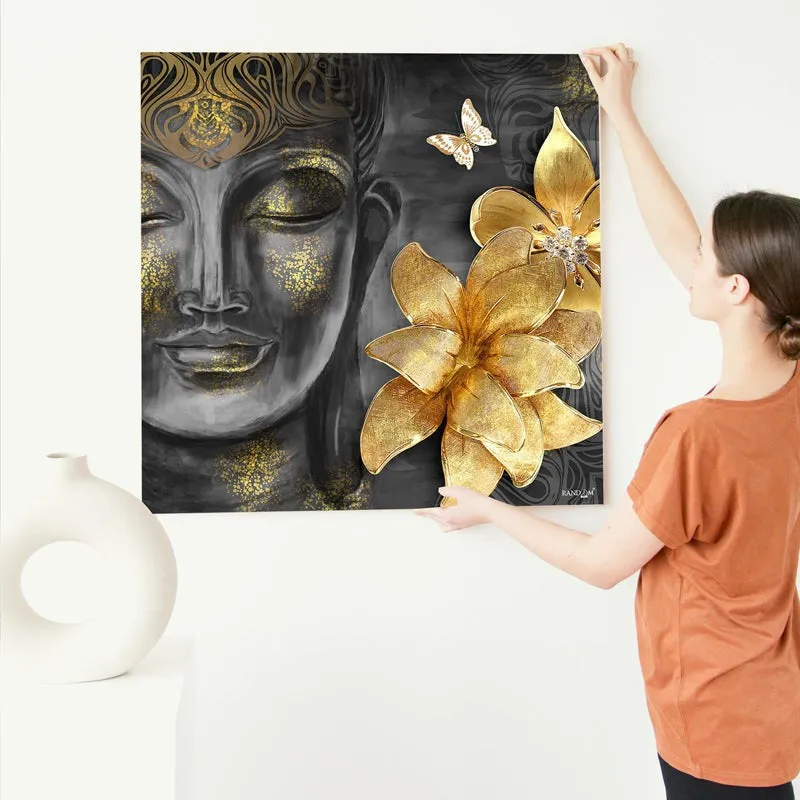 Buddha Aura Wall Painting media 3