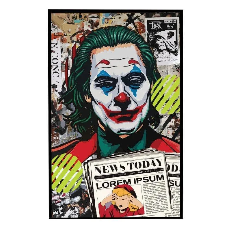 Joker Graffiti Wall Art media 5