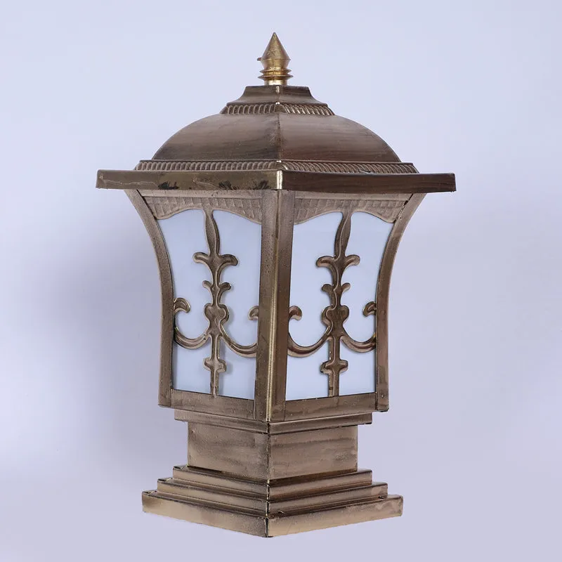 Aspen II Outdoor Lamp - Gold media 5