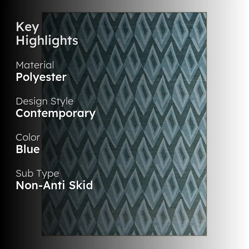 Zephyra Tide Non Anti Skid Carpet - 2