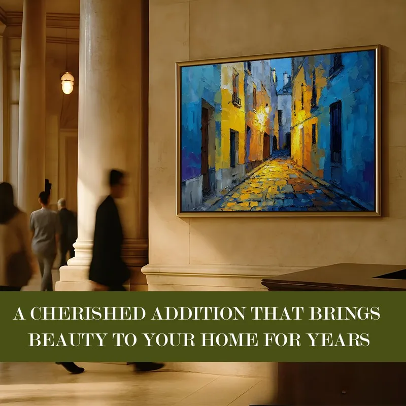 Cobblelight Canvas Wall Painting With Frame media 7