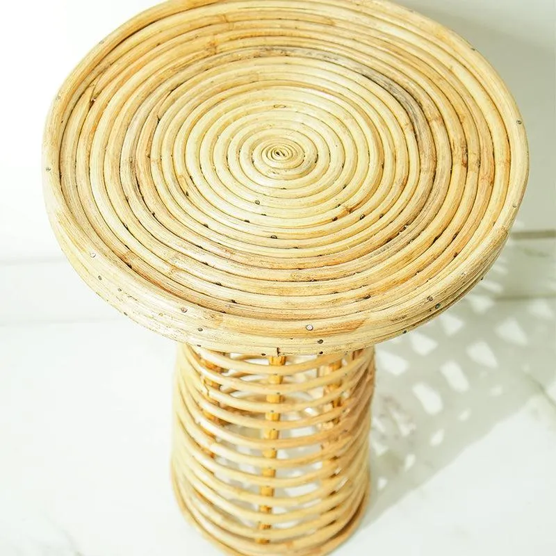 Tani Rattan Accent Table media 3