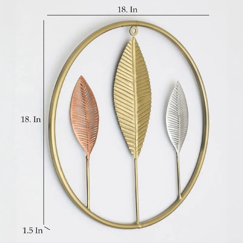 Kalo Leaf Metal Wall Accent media 4