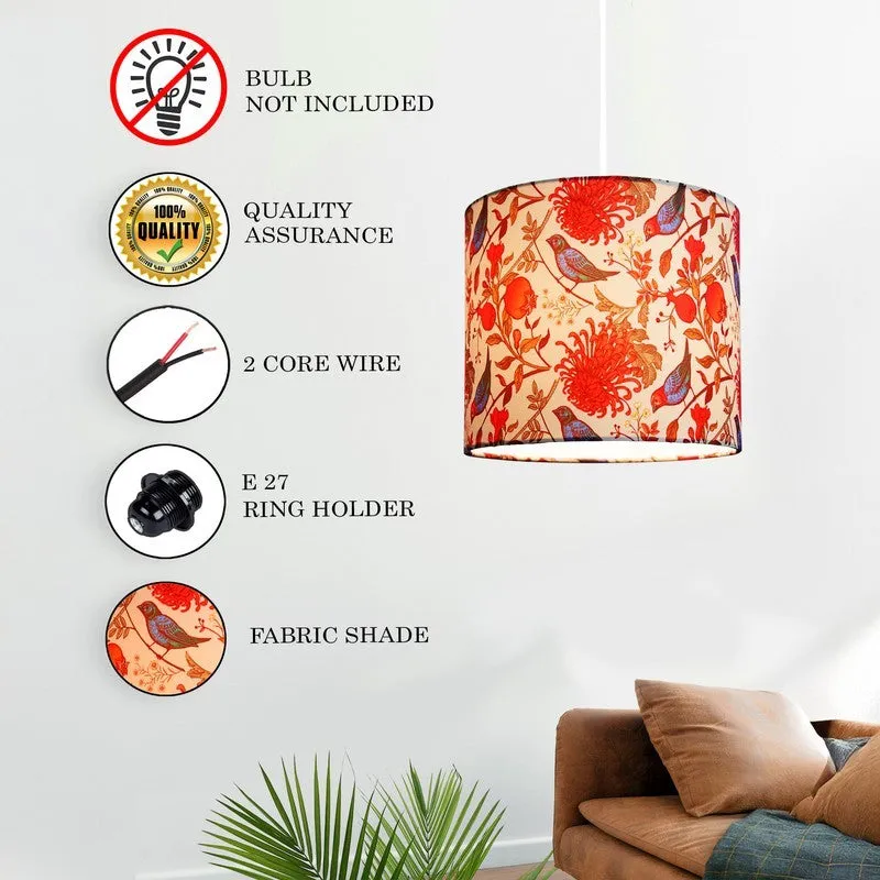 SkyAura Chic Metal & Fabric Ceiling Lamp media 7