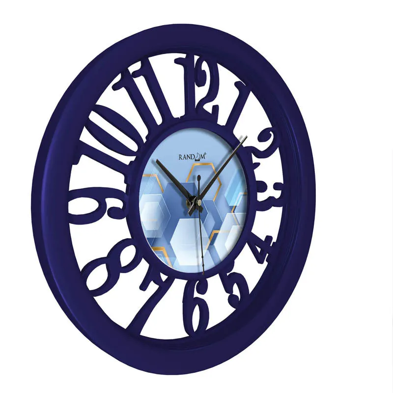 Mercy Blue Wall Clock media 4