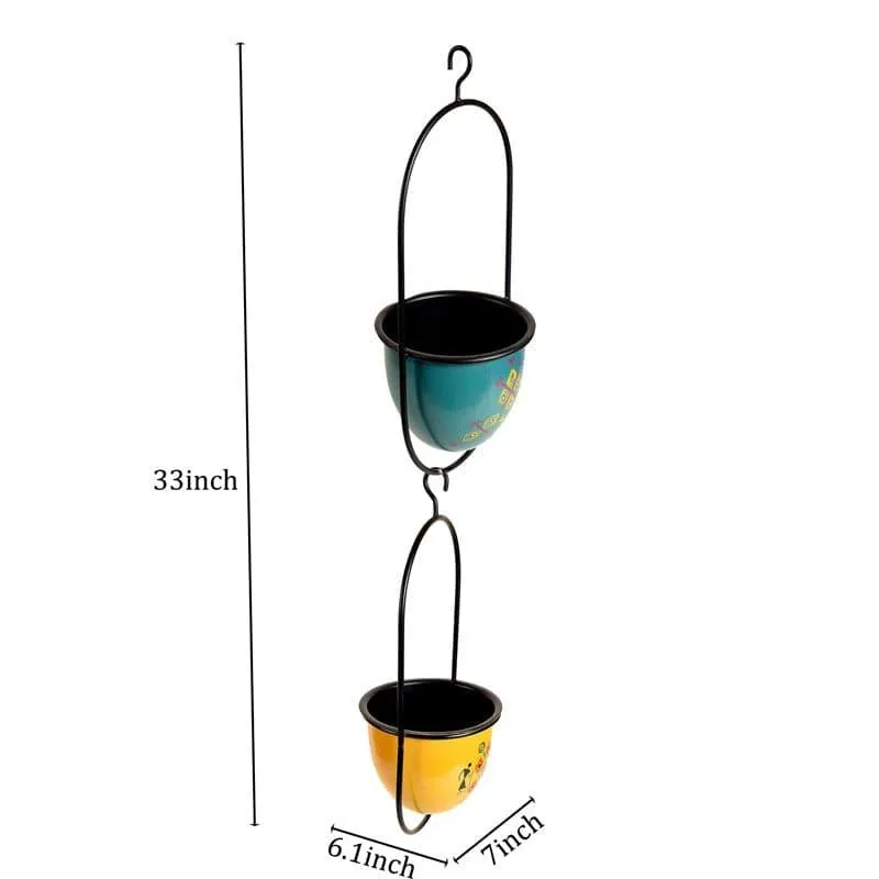 Yuva Hanging Planter - Set Of Two media 5