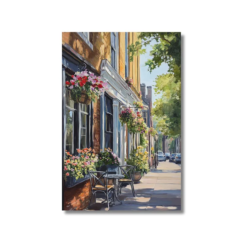 Quaint Towns Wall Painting media 3