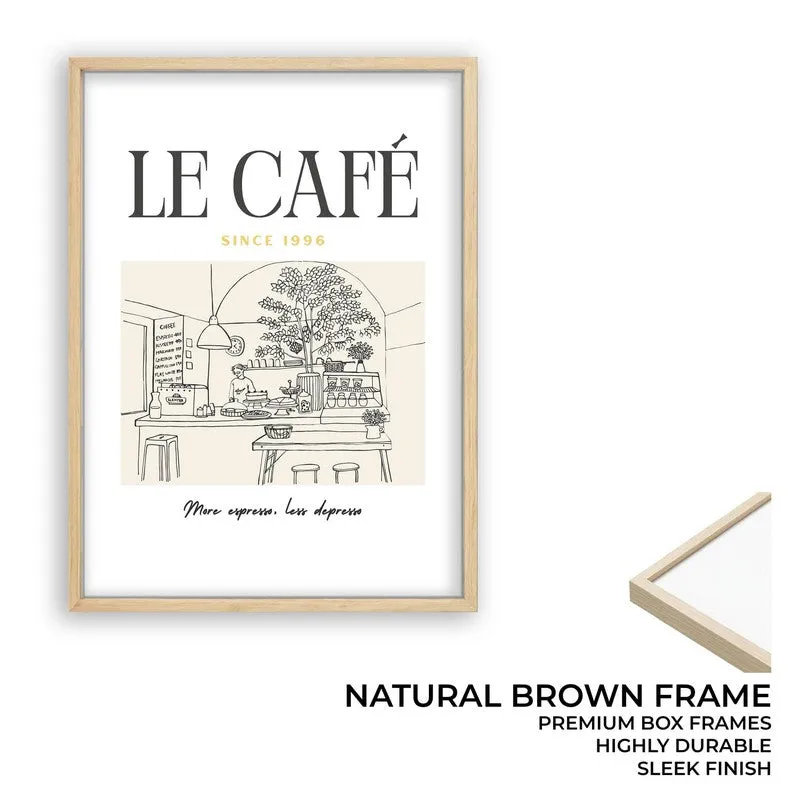 Abstra Kitchen Archival Canvas Wall Art - Brown media 10