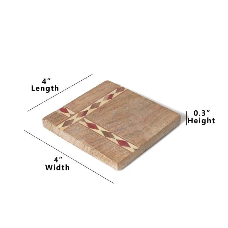 Ethnic Tape Coaster - Set Of Four media 6