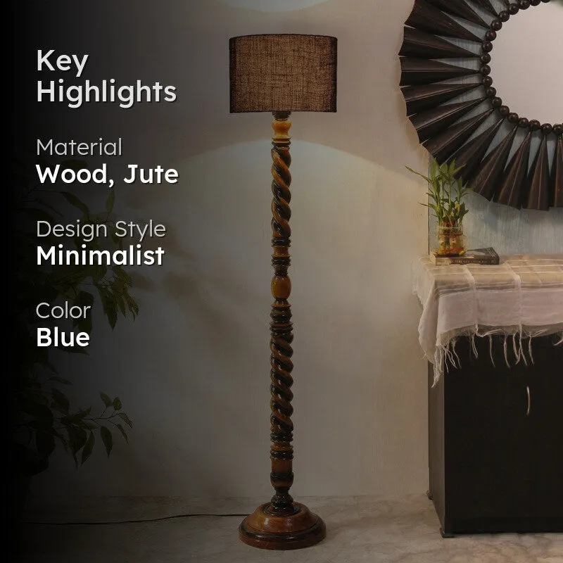 HaloCylinder Floor Lamp (Blue) media 2