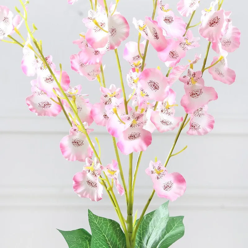 Cross Orchid Artificial Flowers - Light Pink media 5