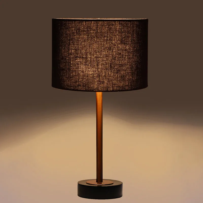 Cotin I Rodin Wooden Table Lamp - Black,Copper media 6