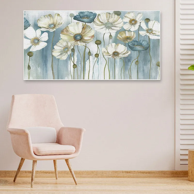 Lamla Blooms Floral Canvas Wall Painting media 3