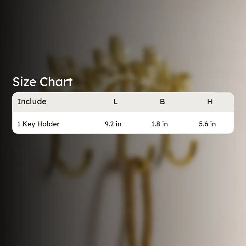Gilded Branch Key Hook media 6