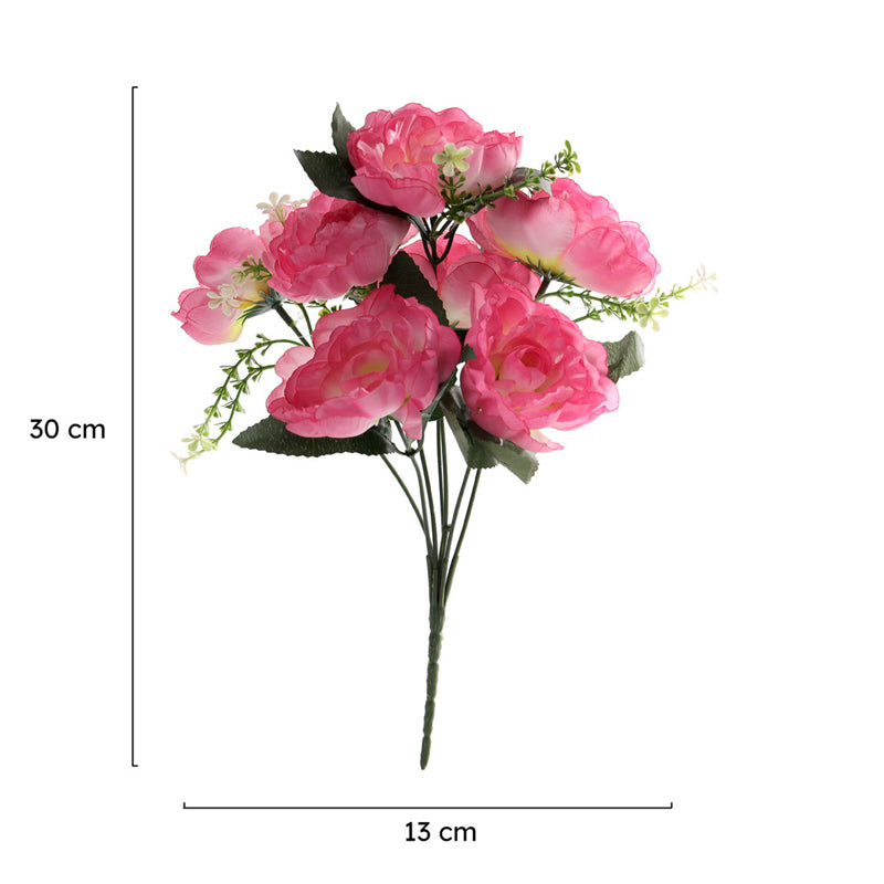 Fiora Artificial Rose (Light Pink)  Set of Two media 5