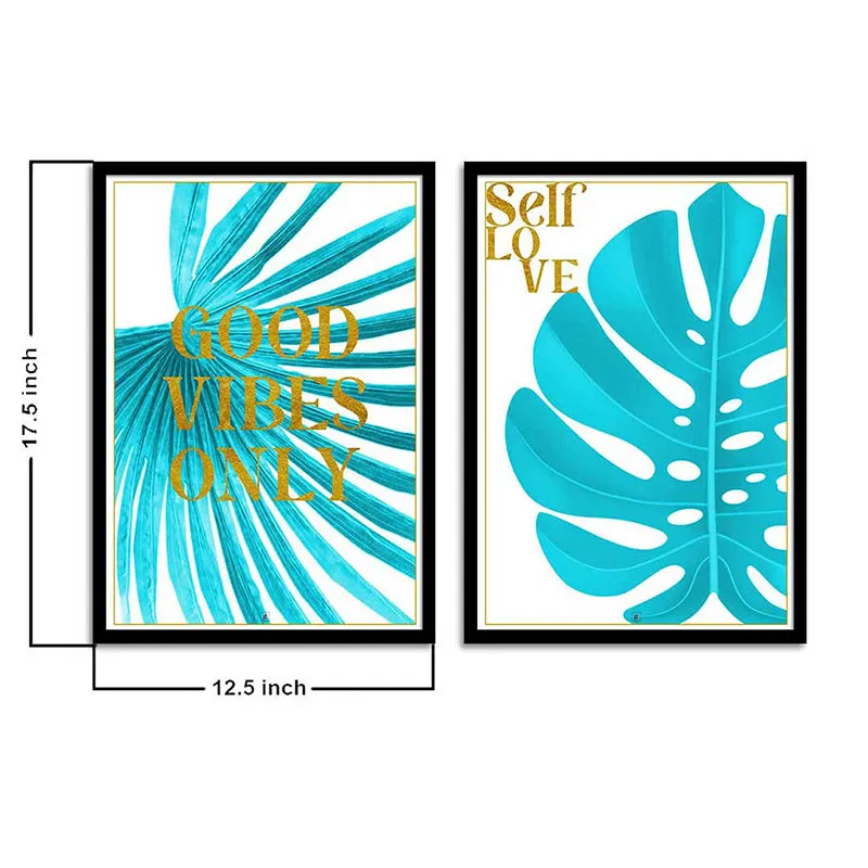 Blue Fronts Wall Art - Set Of Two media 6