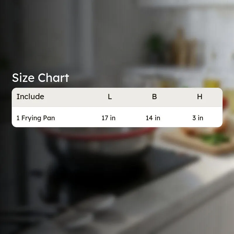 Triply Frying Pan with Lid (2800 mL) - 24 CM - 9