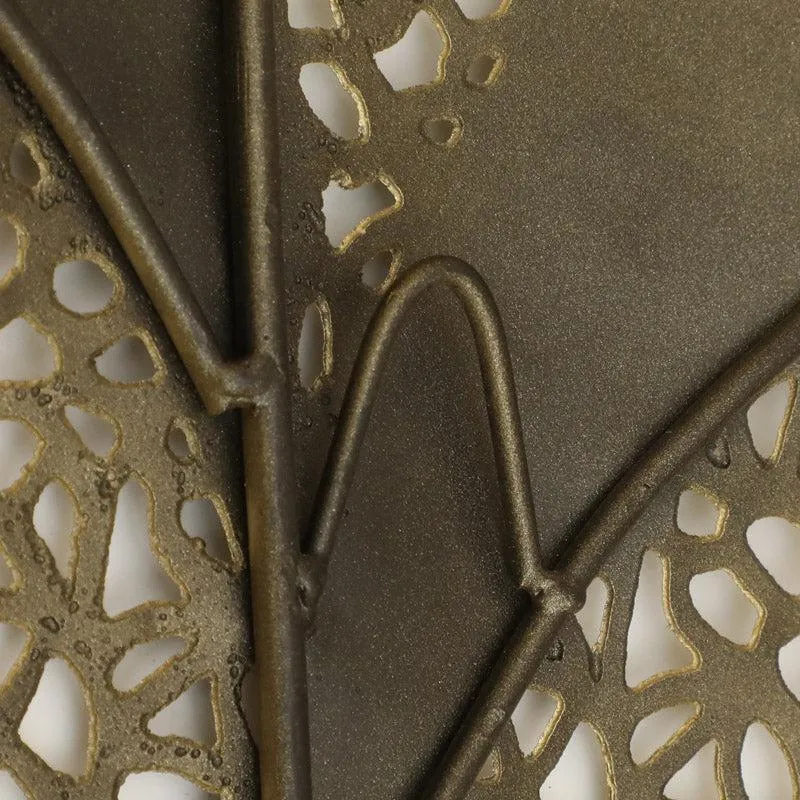 Judia Floral Metal Wall Accent media 4