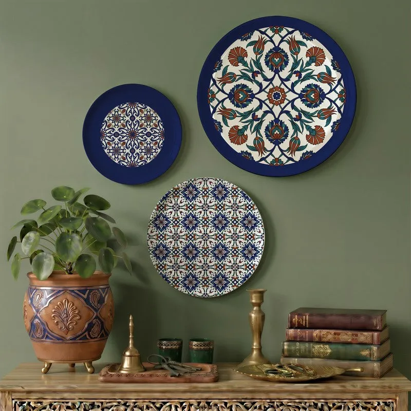Jaipur Charm Metal Wall Plates - Set of Three media 4