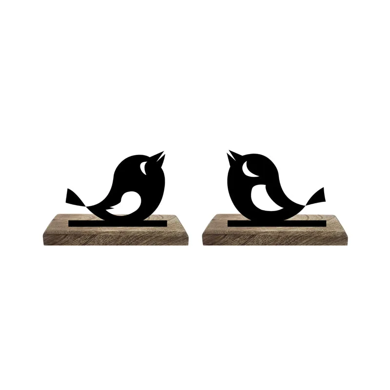 Chirping Birds Showpiece - Set Of Two media 4